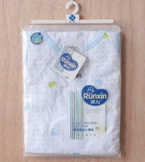 寶寶夏日舒爽之選 潤(rùn)心純棉薄款背心套裝（藍(lán)色）